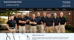 Desktop Screenshot of nacogdochessurgerycenter.com