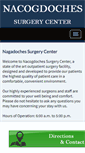 Mobile Screenshot of nacogdochessurgerycenter.com